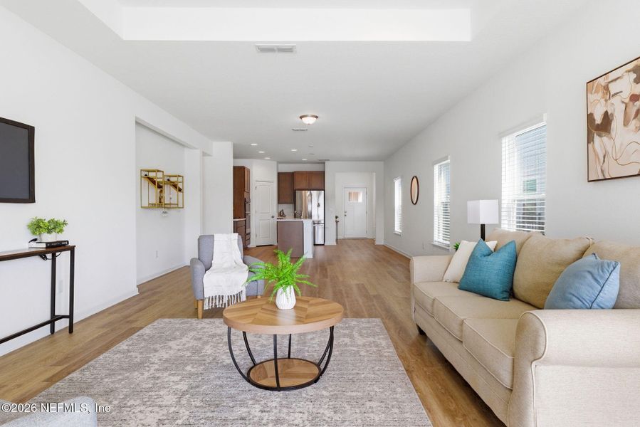 Furnished interior view inside a new home in Beacon Lake, St. Augustine (Image 12).