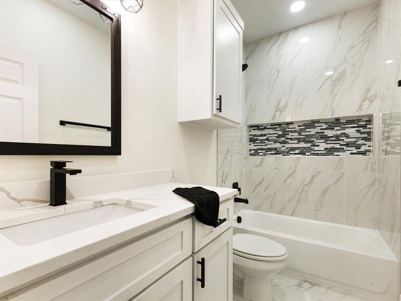 Furnished interior view inside a new home in , Trinidad (Image 8). Furnished interior view inside a new home in , Trinidad (Image 8).