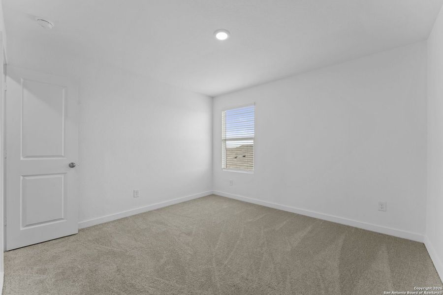 Spacious, unfurnished interior of a new home in Hightop Ridge, Converse (Image 14).