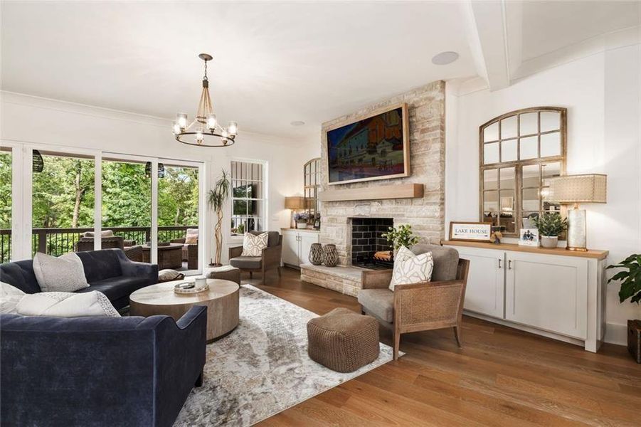 Furnished interior view inside a new home in , Gainesville (Image 49).
