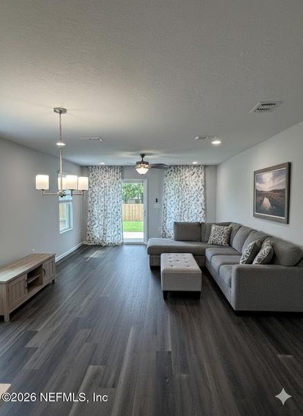 Furnished interior view inside a new home in , Jacksonville (Image 3).