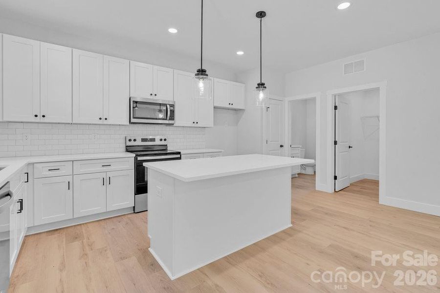 Furnished interior view inside a new home in , Gastonia (Image 8).
