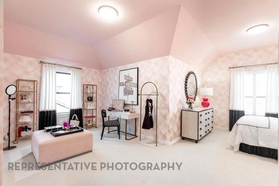 Furnished interior view inside a new home in Mustang Lakes, Celina (Image 27).