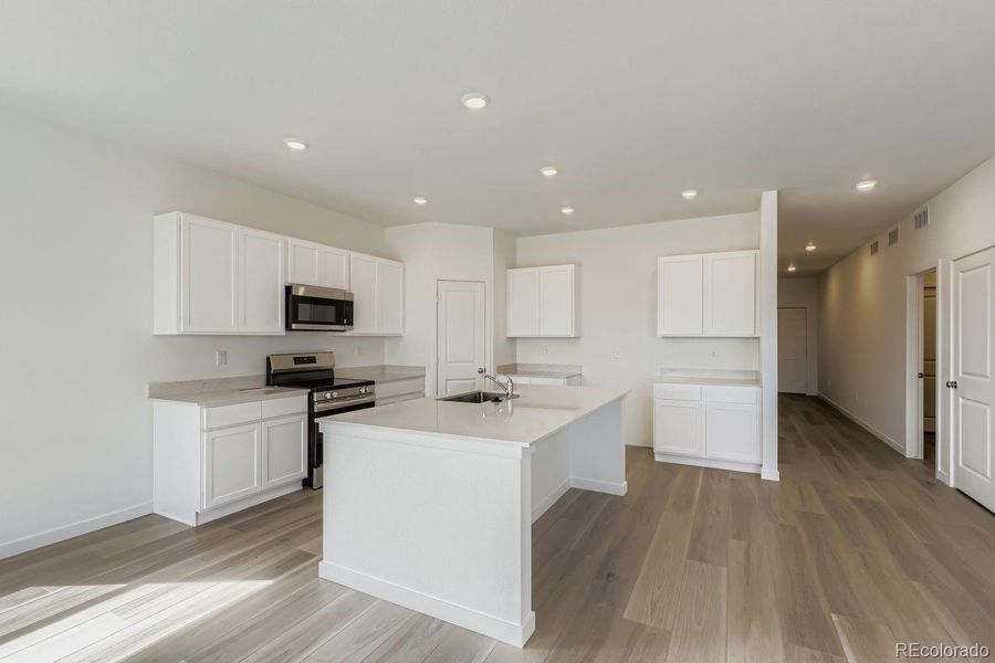 Furnished interior view inside a new home in Eastcreek Farm: The Camden Collection, Thornton (Image 3). Furnished interior view inside a new home in Eastcreek Farm: The Camden Collection, Thornton (Image 3).