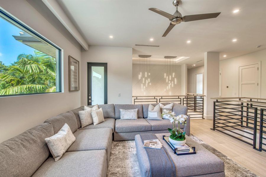Furnished interior view inside a new home in , Palm Beach Gardens (Image 17).