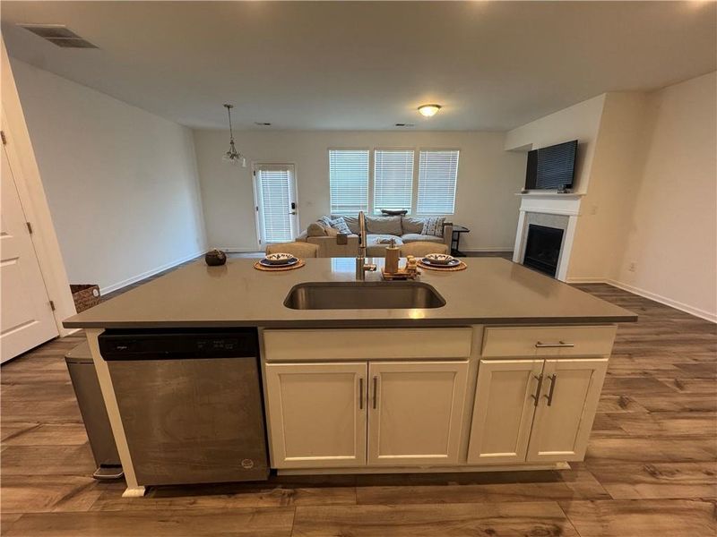 Furnished interior view inside a new home in , Duluth (Image 14). Furnished interior view inside a new home in , Duluth (Image 14).