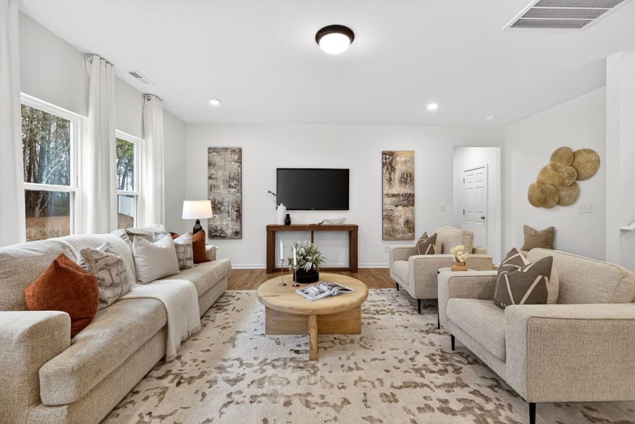 Furnished interior view inside a new home in Nathans Ridge, Lillington (Image 10).
