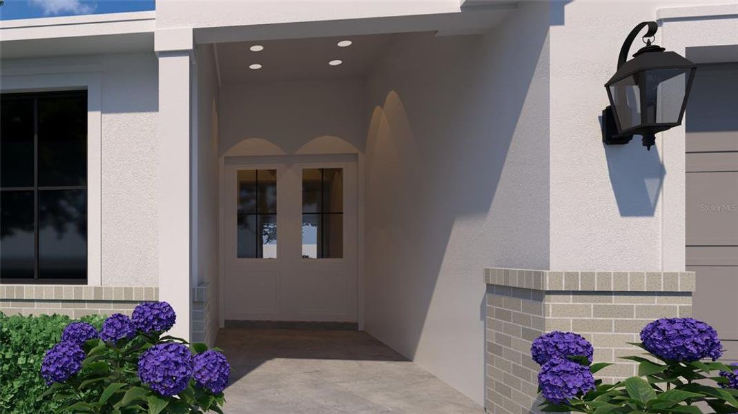 Exterior details and patio area of a home in , Palm Bay (Image 3).