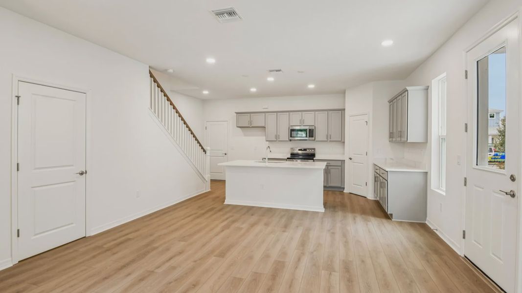 The Kitchen and Dining Room