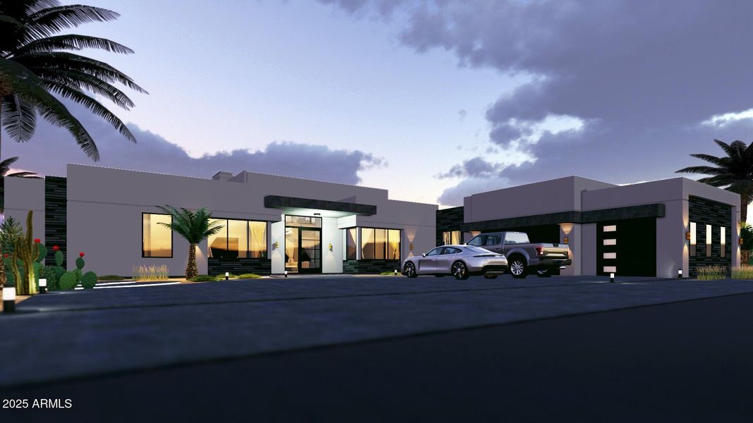82nd Exterior Rendering Entry Twilight 82nd Exterior Rendering Entry Twilight