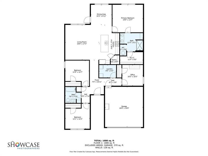 2D floor plan layout of this home in Cambridge Brook, Denton, TX (Image 3). 2D floor plan layout of this home in Cambridge Brook, Denton, TX (Image 3).