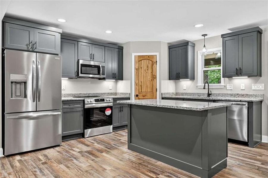 Furnished interior view inside a new home in , Ellijay (Image 4). Furnished interior view inside a new home in , Ellijay (Image 4).