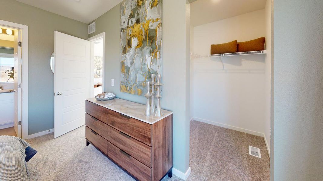 Furnished interior view inside a new home in Liberty Draw, Evans (Image 16). Furnished interior view inside a new home in Liberty Draw, Evans (Image 16).