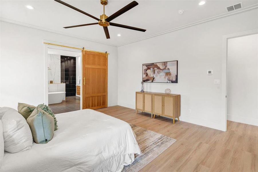 Furnished interior view inside a new home in , Willow Park (Image 31).