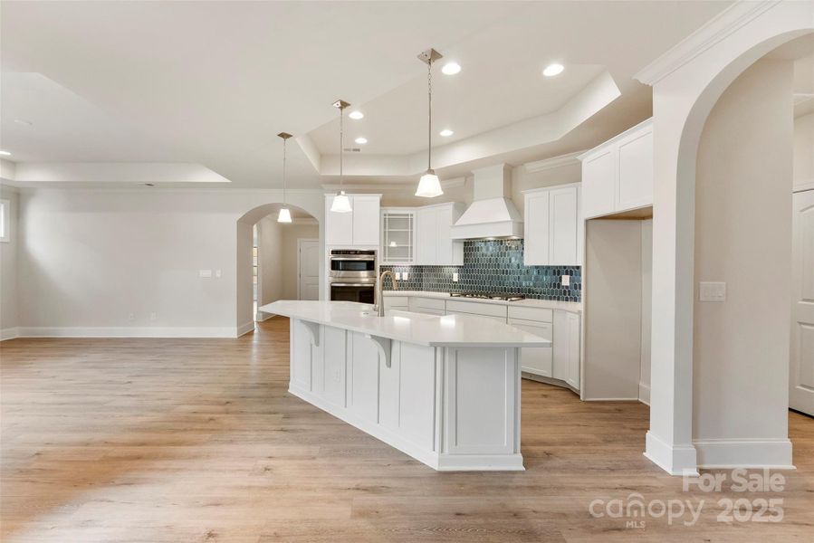 Furnished interior view inside a new home in The Courtyards on New Hope, Gastonia (Image 9).
