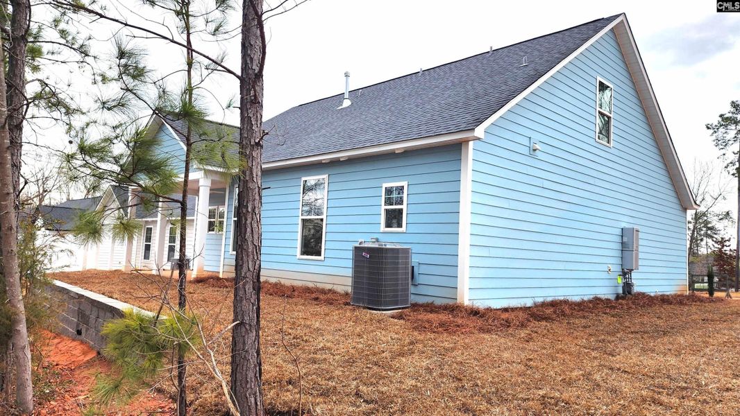 Exterior details and patio area of a home in Bickley Station, Irmo (Image 17). Exterior details and patio area of a home in Bickley Station, Irmo (Image 17).