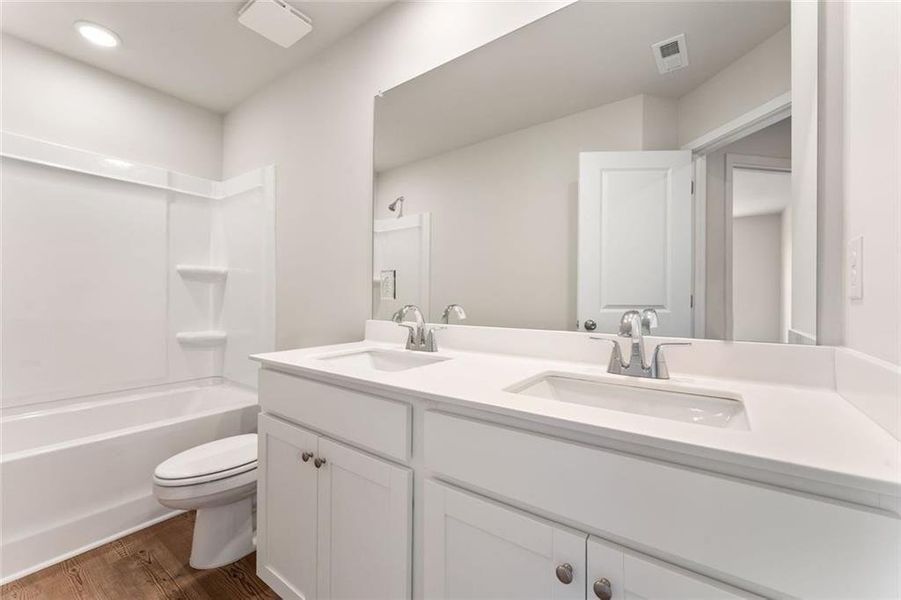 Furnished interior view inside a new home in Magnolia Square, Austell (Image 7).