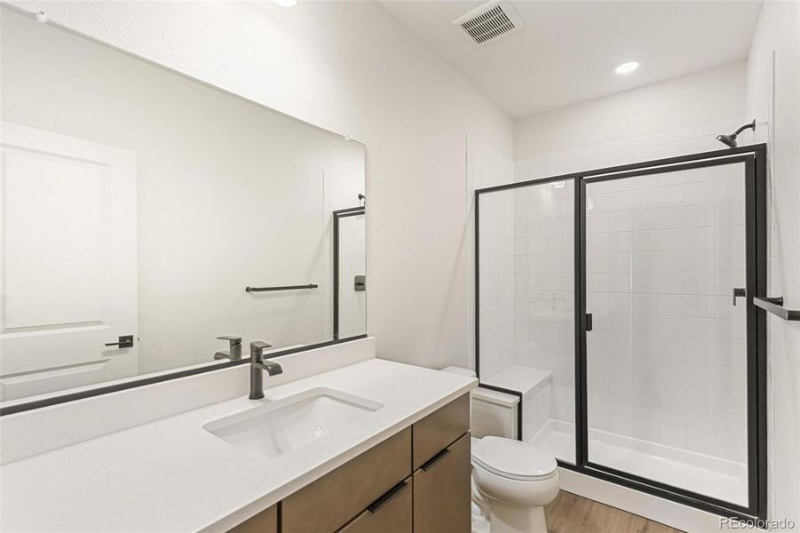 Furnished interior view inside a new home in Terrain Oak Valley, Castle Rock (Image 9).