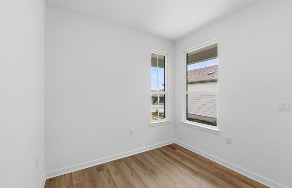 Spacious, unfurnished interior of a new home in Sun City Texas, Georgetown (Image 31). Spacious, unfurnished interior of a new home in Sun City Texas, Georgetown (Image 31).