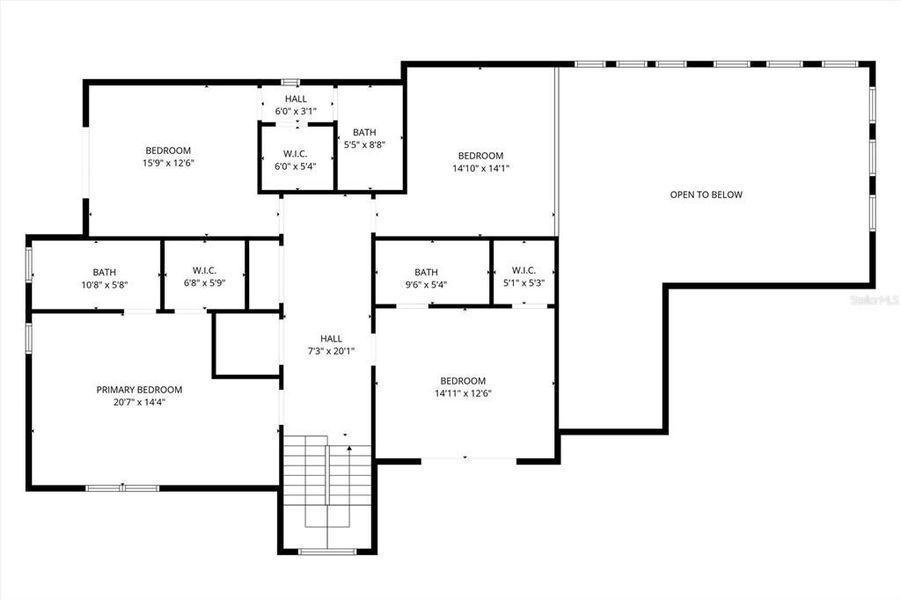 2D floor plan layout of this home in , Sarasota, FL (Image 7).