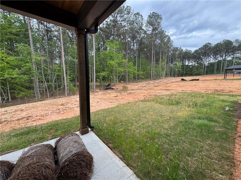 Exterior details and patio area of a home in , Toccoa (Image 3).