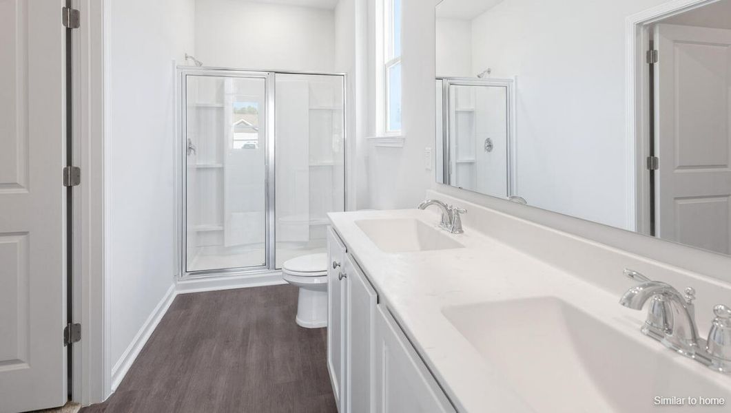 Furnished interior view inside a new home in Bella Point, Bolivia (Image 11).