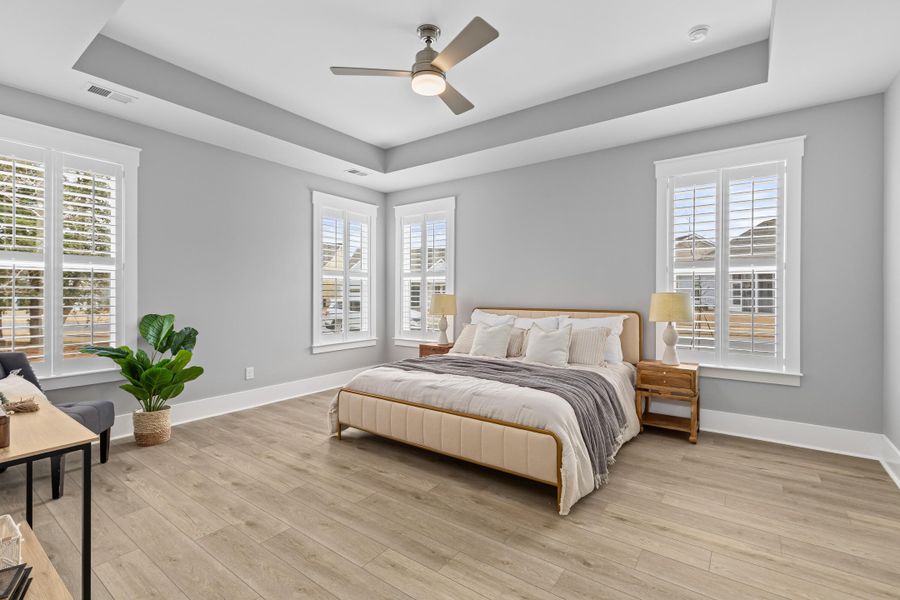 Furnished interior view inside a new home in , Summerville (Image 11). Furnished interior view inside a new home in , Summerville (Image 11).