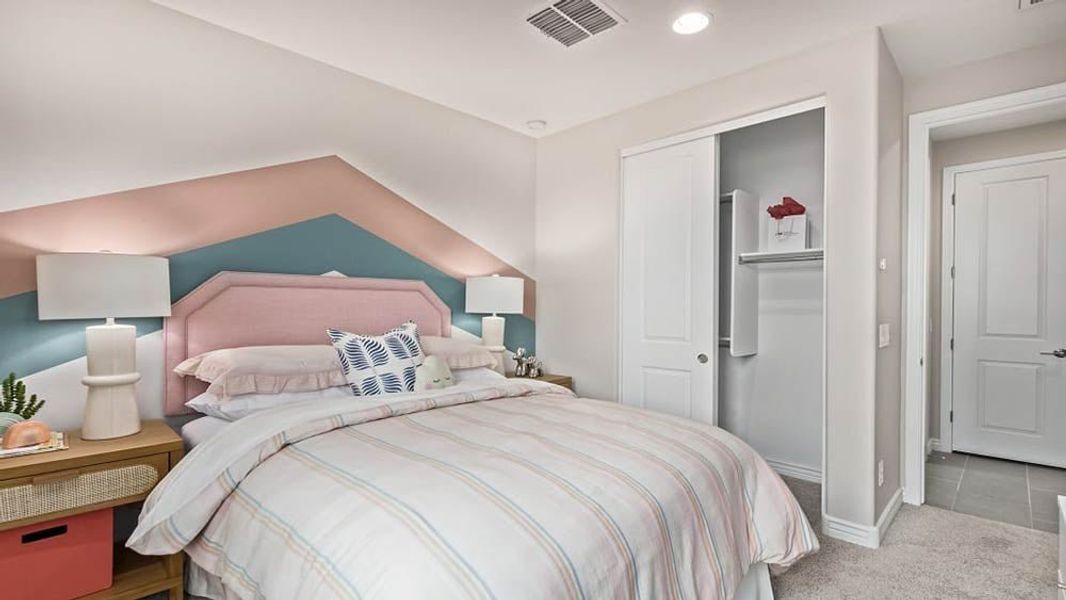 Furnished interior view inside a new home in Paradisi, Surprise (Image 27). Furnished interior view inside a new home in Paradisi, Surprise (Image 27).