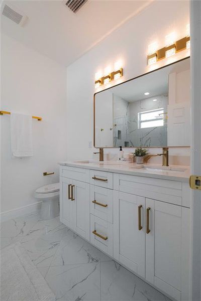 Furnished interior view inside a new home in , Tampa (Image 11).