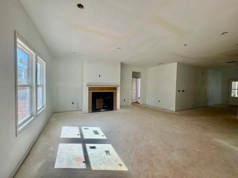 Family Room Construction Progress Family Room Construction Progress