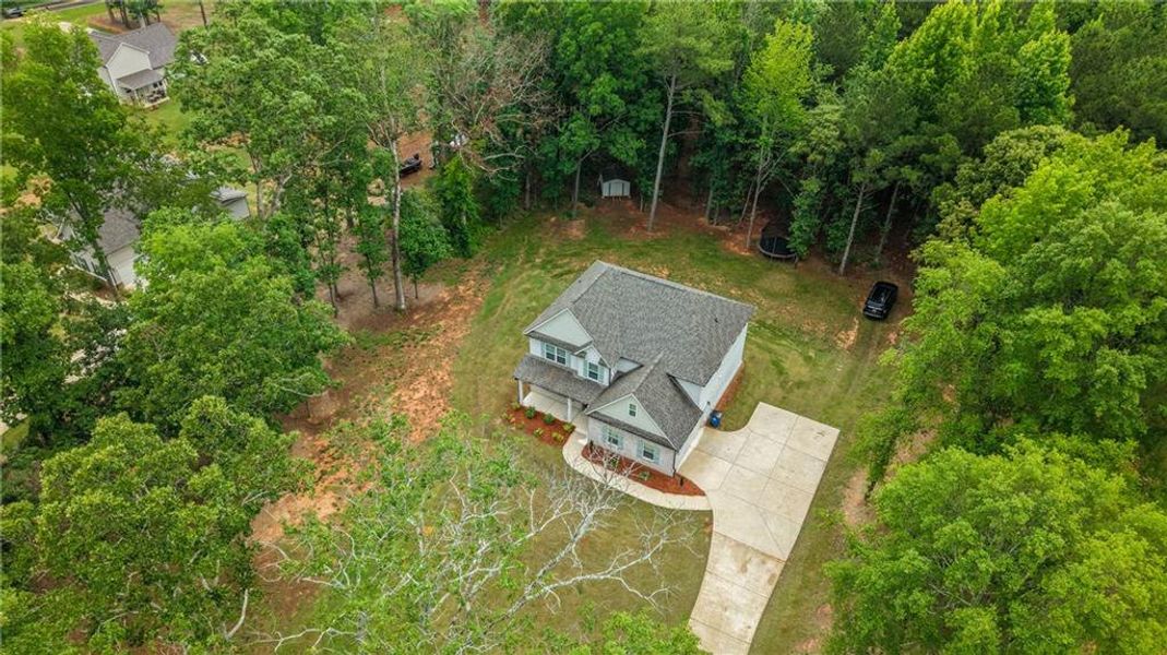 Front exterior of a new home in , McDonough, GA, highlighting curb appeal (Image 26).