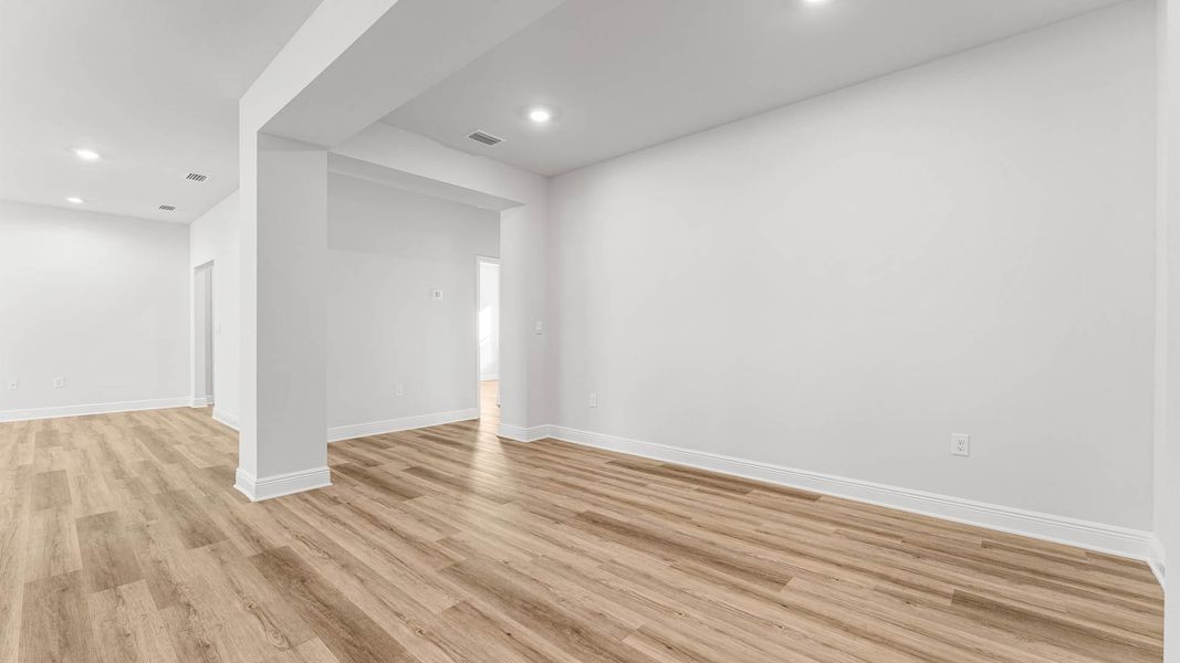 Spacious, unfurnished interior of a new home in Pine Creek and Heron Walk, Port Saint Joe (Image 23). Spacious, unfurnished interior of a new home in Pine Creek and Heron Walk, Port Saint Joe (Image 23).