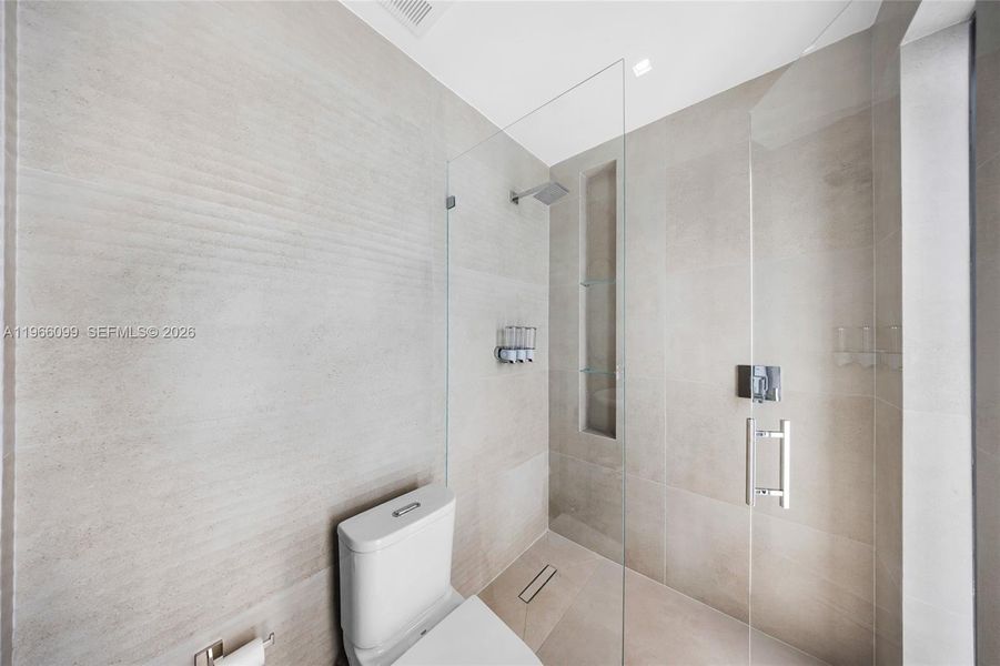 Furnished interior view inside a new home in , Miami (Image 70).