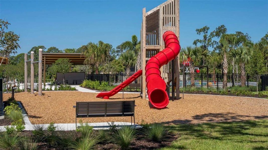 Community amenities in Oakfield Lakes, Parrish (Image 10).