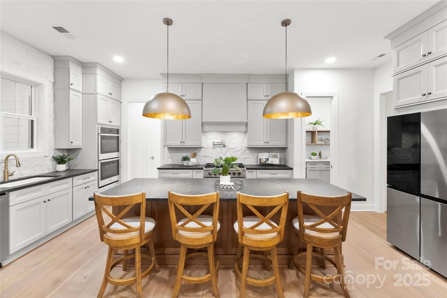 Furnished interior view inside a new home in , Gastonia (Image 23).