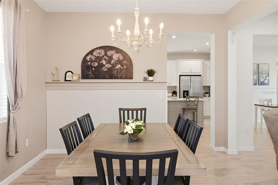 Furnished interior view inside a new home in Meadowlark Landing, Apopka (Image 17). Furnished interior view inside a new home in Meadowlark Landing, Apopka (Image 17).