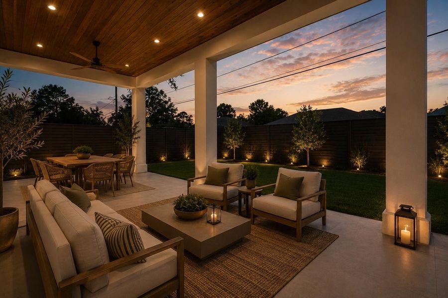 Expansive primary retreat featuring a built-in wet bar/coffee station complete with a beverage fridge for added luxury and convenience. Expansive primary retreat featuring a built-in wet bar/coffee station complete with a beverage fridge for added luxury and convenience.