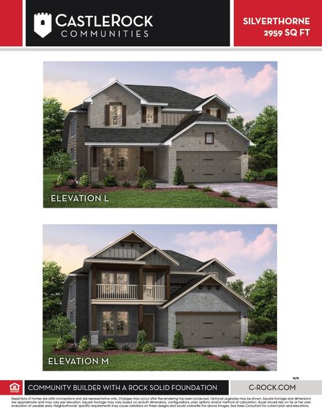 Image 4 representing the Silverthorne by CastleRock Communities in Santa Rita Ranch, Liberty Hill, TX.