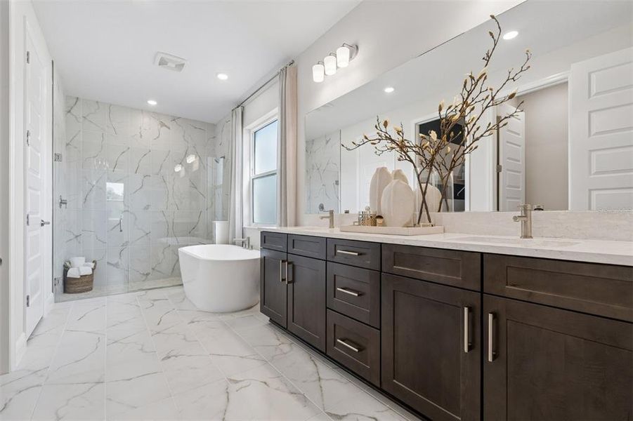 Furnished interior view inside a new home in Grand Park, Sarasota (Image 13).