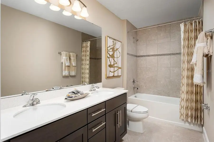 Furnished interior view inside a new home in Parkview Preserve, Apopka (Image 3). Furnished interior view inside a new home in Parkview Preserve, Apopka (Image 3).