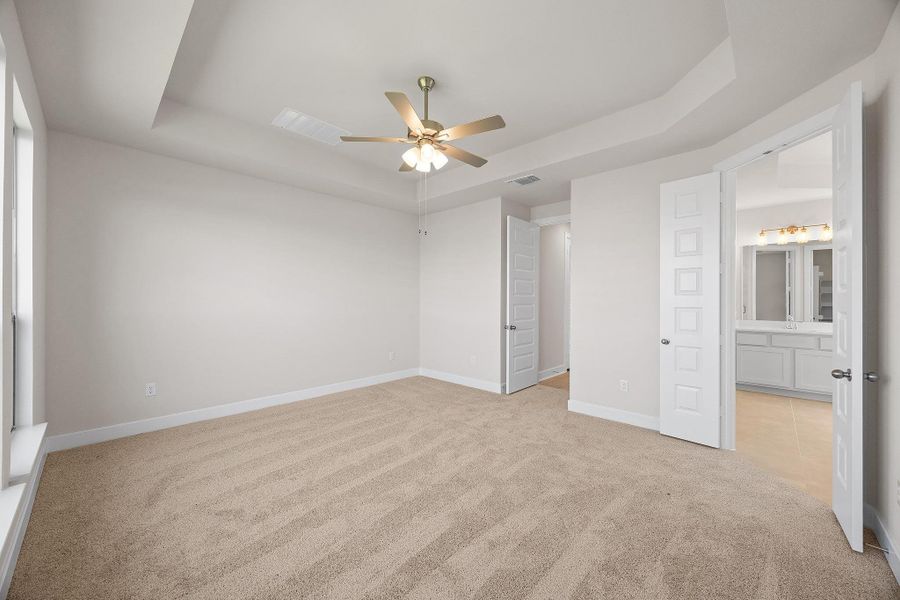Spacious, unfurnished interior of a new home in Parmer Ranch, Georgetown (Image 30). Spacious, unfurnished interior of a new home in Parmer Ranch, Georgetown (Image 30).