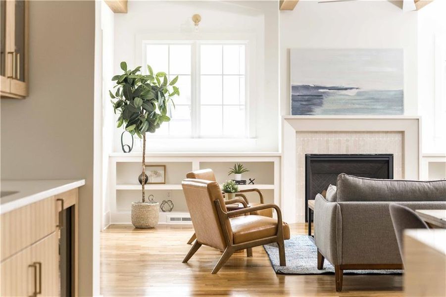 Furnished interior view inside a new home in , Atlanta (Image 28). Furnished interior view inside a new home in , Atlanta (Image 28).