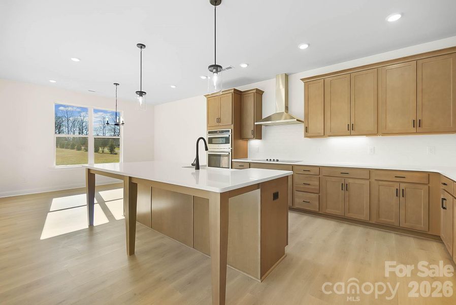kitchen and breakfast nook