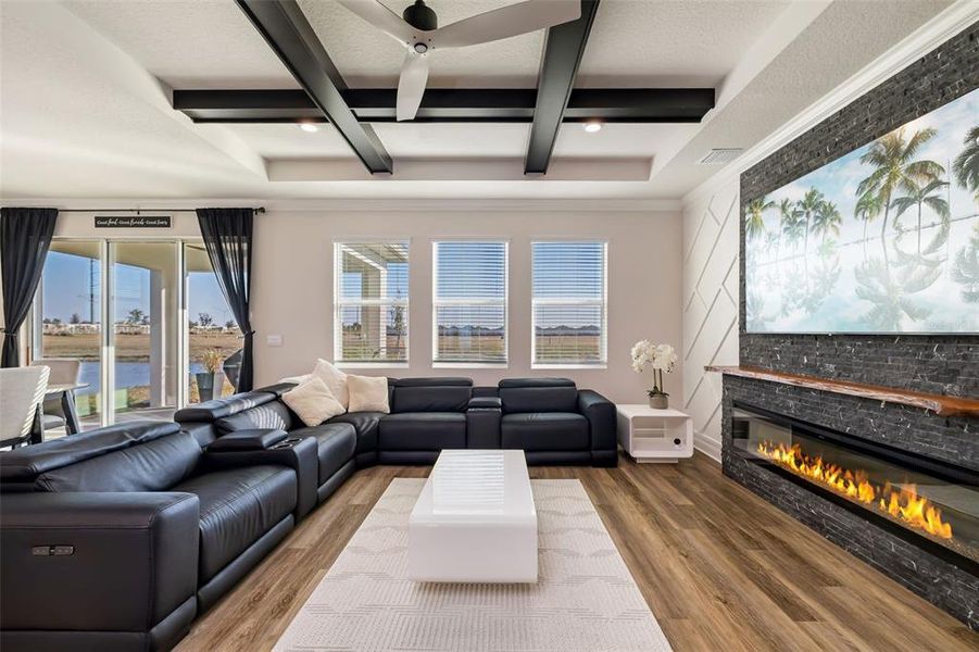 Furnished interior view inside a new home in Star Farms at Lakewood Ranch, Lakewood Ranch (Image 20).
