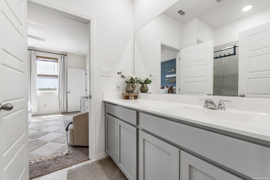 Furnished interior view inside a new home in Applewhite Meadows, San Antonio (Image 9).