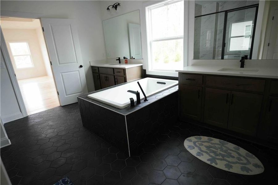 Furnished interior view inside a new home in , Cumming (Image 12).