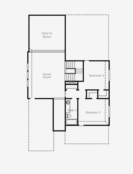 2D floor plan layout of this home in The Trails, New Caney, TX (Image 3). 2D floor plan layout of this home in The Trails, New Caney, TX (Image 3).