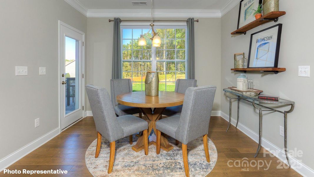 Furnished interior view inside a new home in Sylvan Creek, Denver (Image 9).