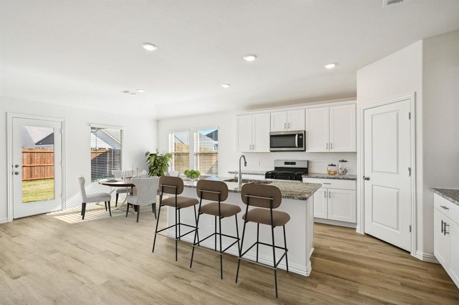 Photo is not of the actual home, but is an inspirational photo of builder’s model home and may depict options, furnishings, and/or decorator features that are not included.