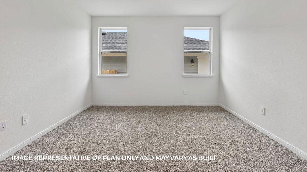 Spacious, unfurnished interior of a new home in Avery Centre, Round Rock (Image 40).